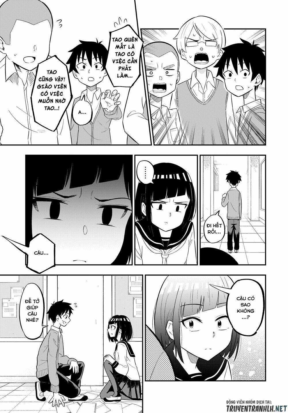 Tanaka-San Trong Lớp Tôi Thật Sự Là Siêu Đáng Sợ Chapter 1 trang 8