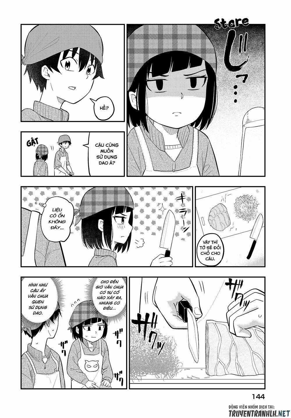 Tanaka-San Trong Lớp Tôi Thật Sự Là Siêu Đáng Sợ Chapter 11 trang 2