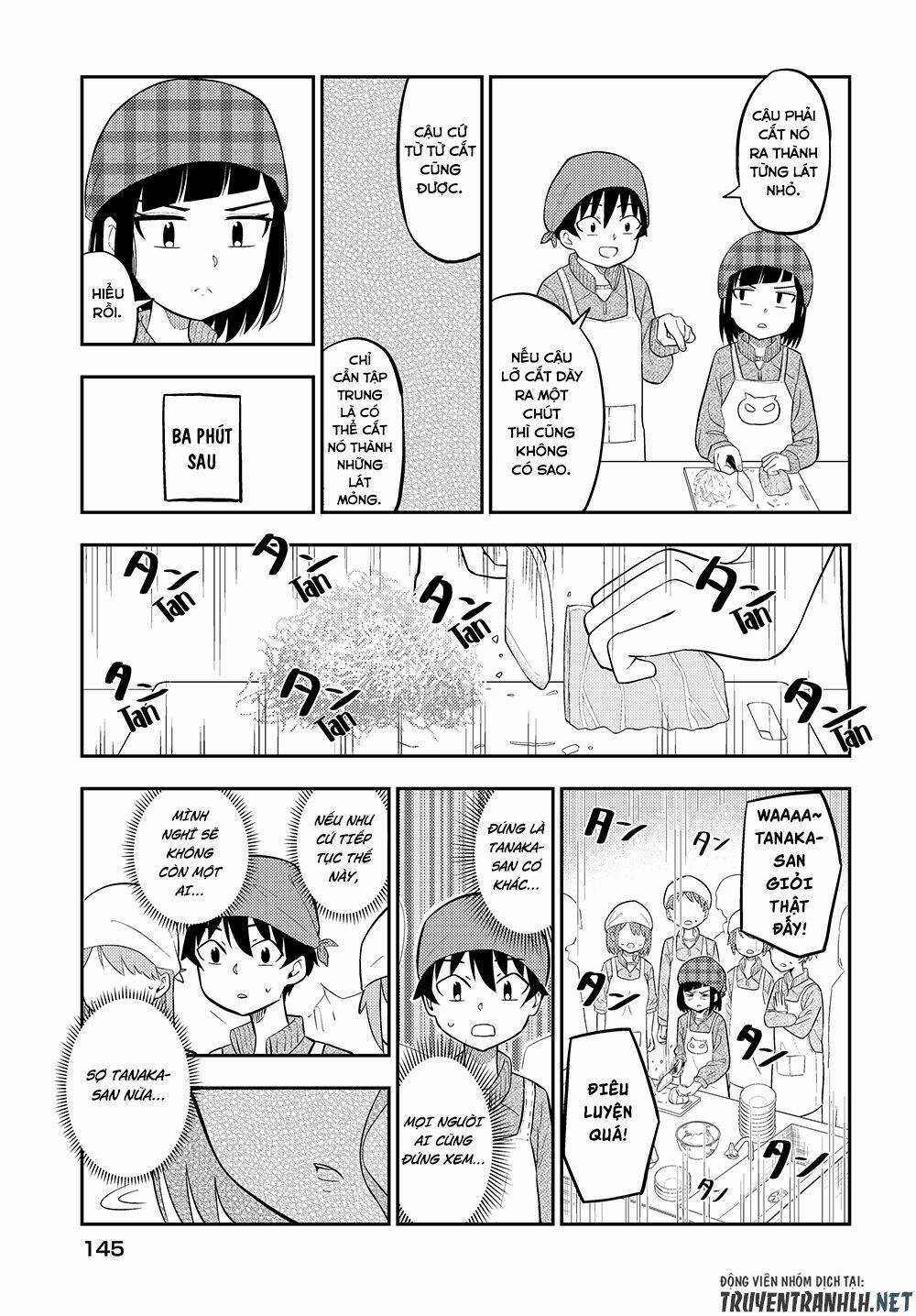 Tanaka-San Trong Lớp Tôi Thật Sự Là Siêu Đáng Sợ Chapter 11 trang 3