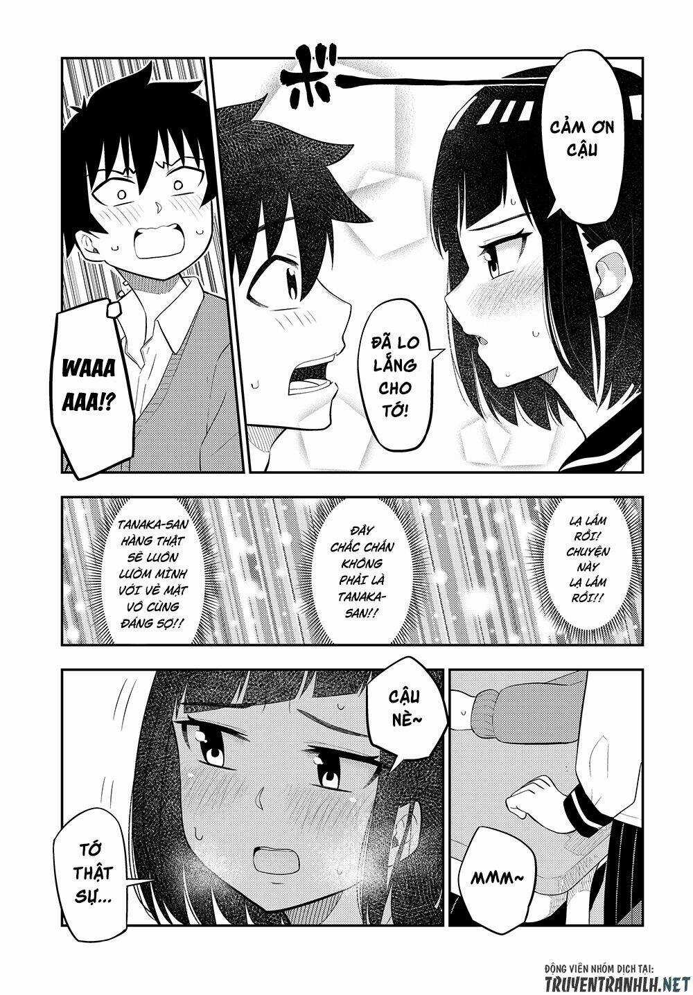 Tanaka-San Trong Lớp Tôi Thật Sự Là Siêu Đáng Sợ Chapter 12 trang 3