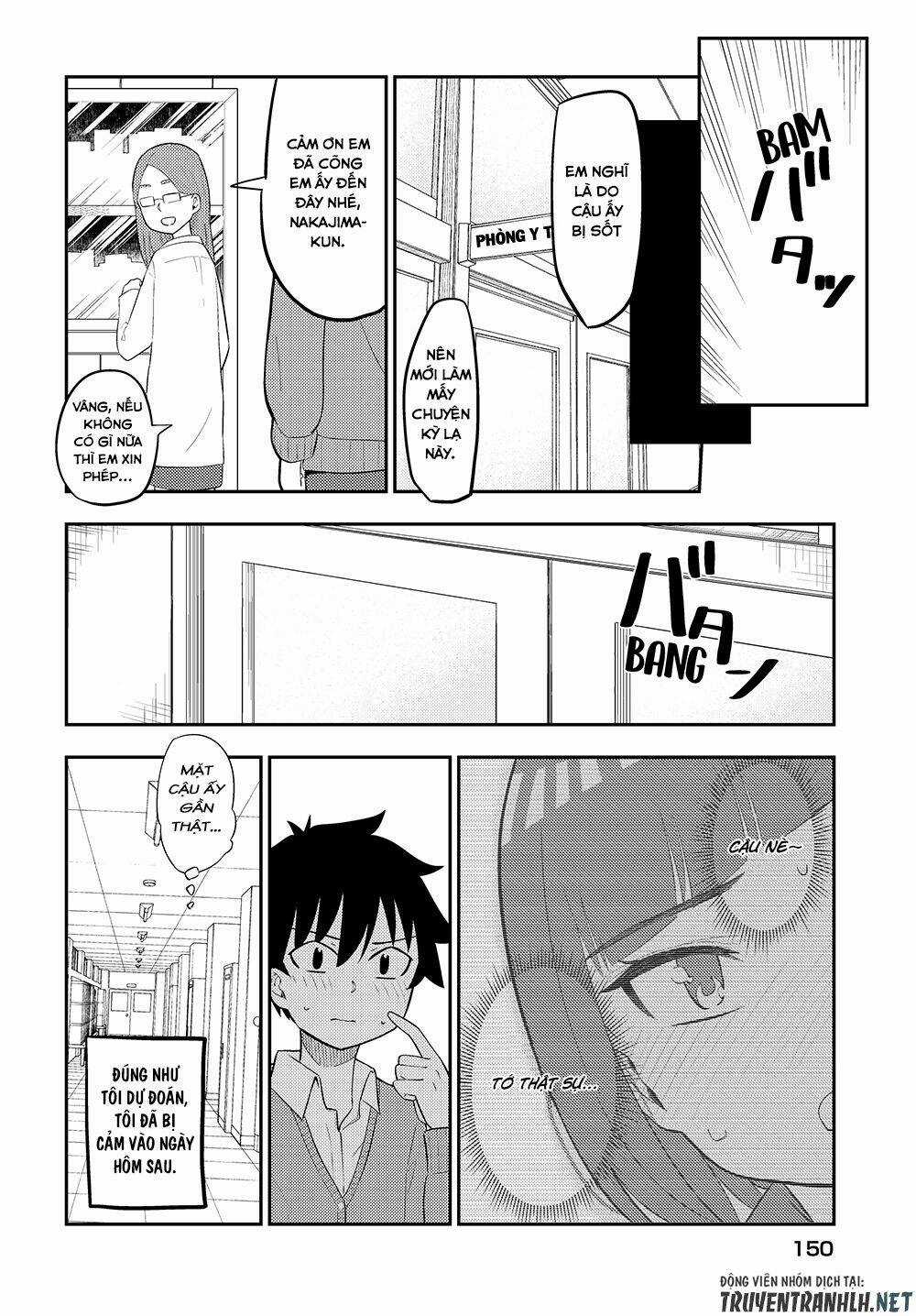 Tanaka-San Trong Lớp Tôi Thật Sự Là Siêu Đáng Sợ Chapter 12 trang 4