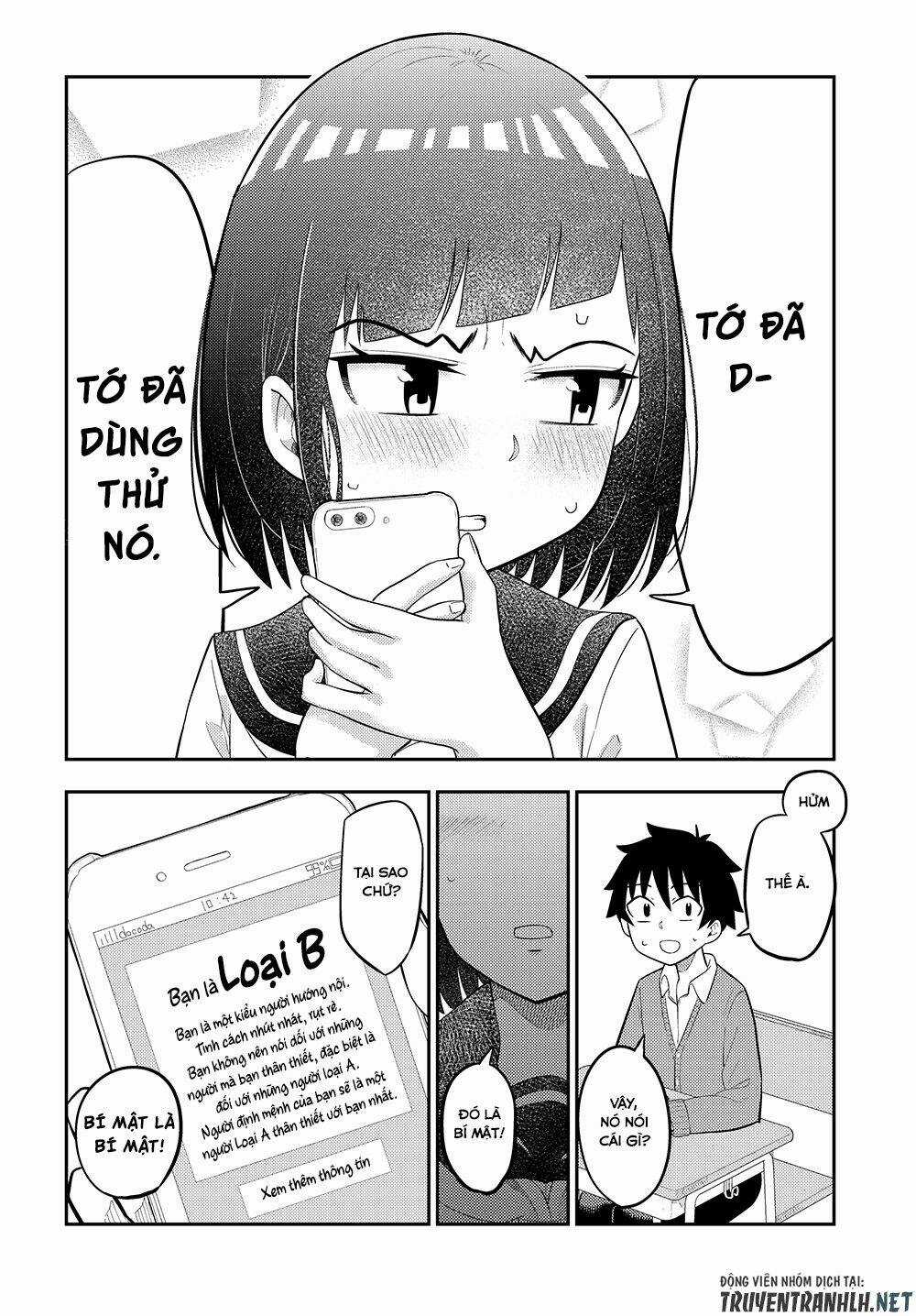 Tanaka-San Trong Lớp Tôi Thật Sự Là Siêu Đáng Sợ Chapter 13 trang 4