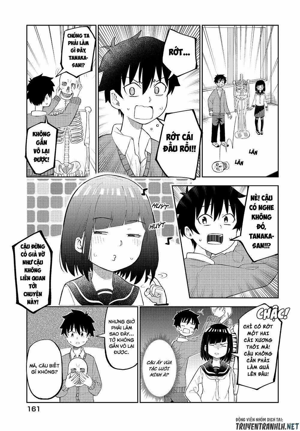 Tanaka-San Trong Lớp Tôi Thật Sự Là Siêu Đáng Sợ Chapter 14 trang 3