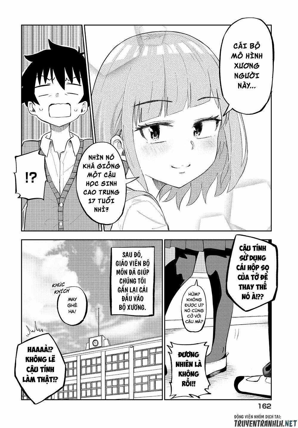 Tanaka-San Trong Lớp Tôi Thật Sự Là Siêu Đáng Sợ Chapter 14 trang 4