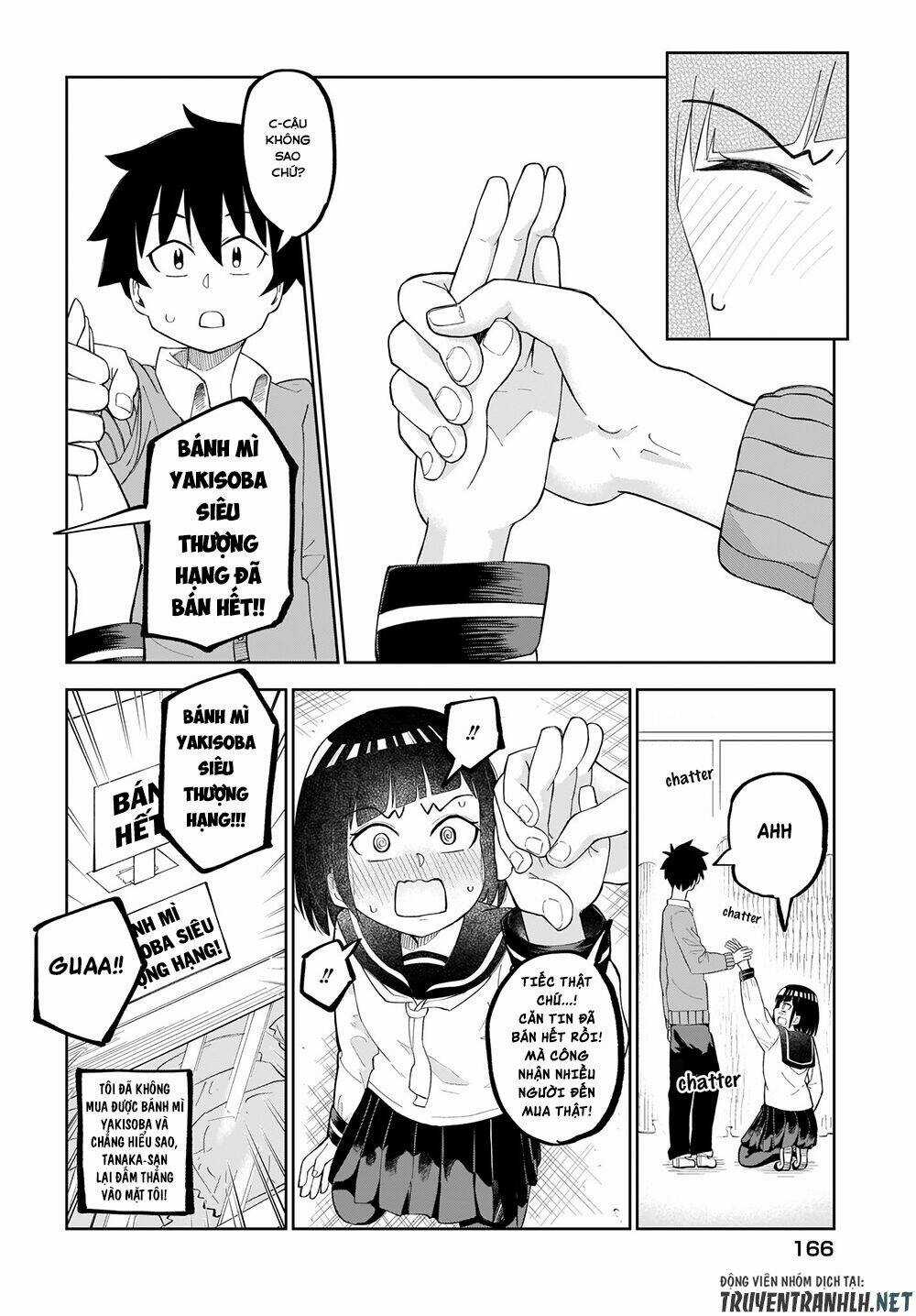 Tanaka-San Trong Lớp Tôi Thật Sự Là Siêu Đáng Sợ Chapter 15 trang 4