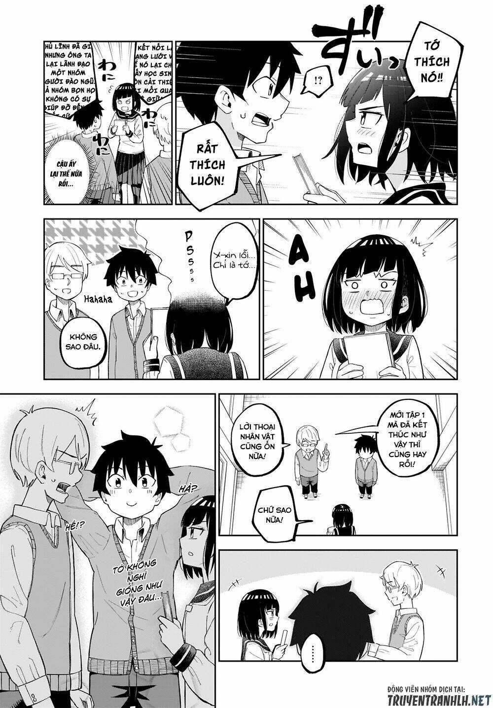 Tanaka-San Trong Lớp Tôi Thật Sự Là Siêu Đáng Sợ Chapter 16 trang 3