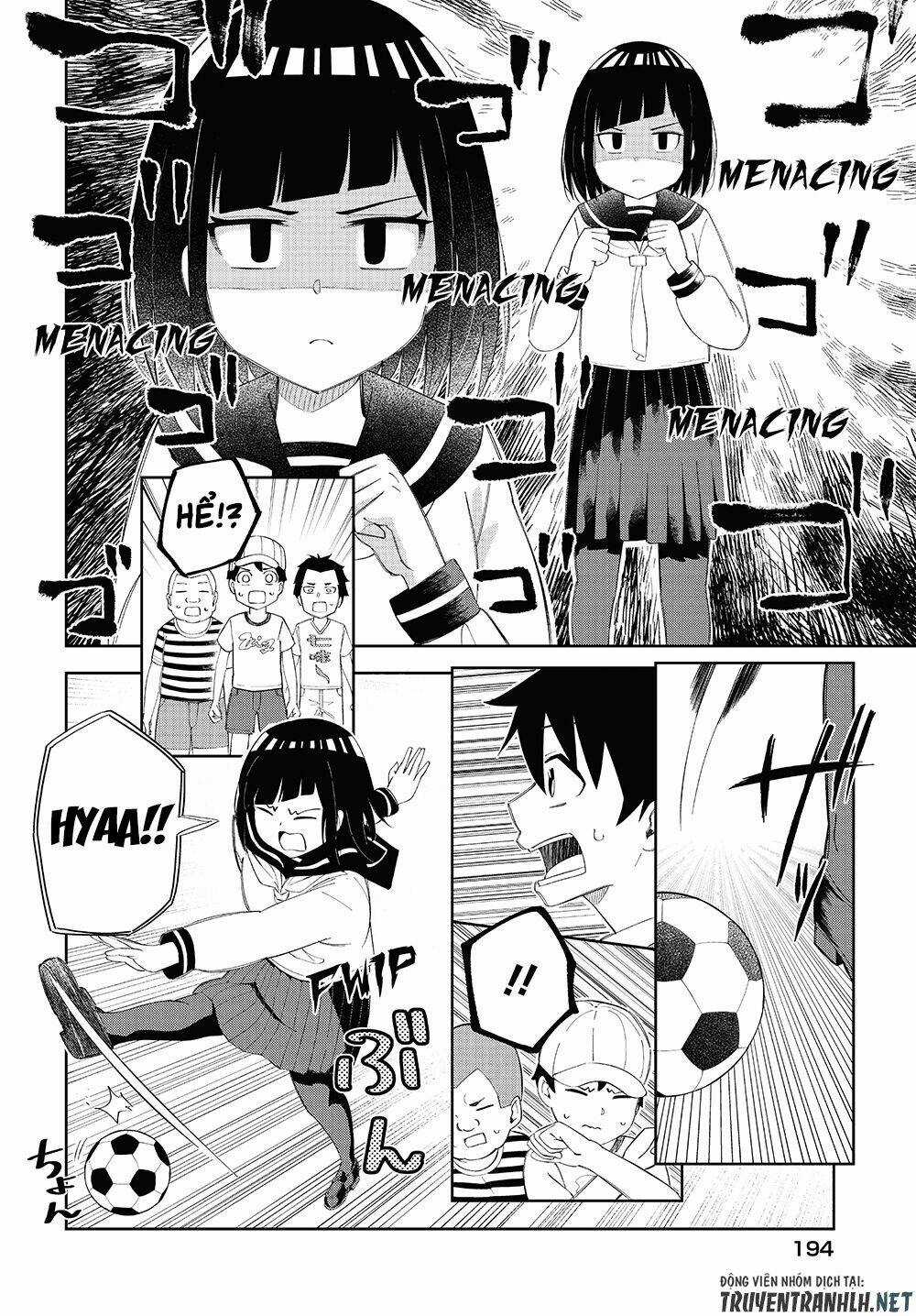 Tanaka-San Trong Lớp Tôi Thật Sự Là Siêu Đáng Sợ Chapter 18 trang 2