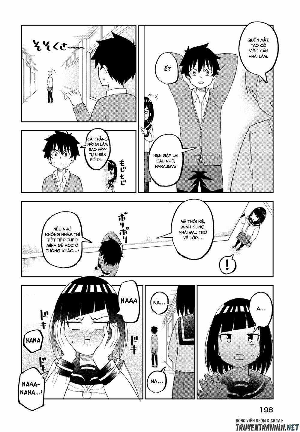 Tanaka-San Trong Lớp Tôi Thật Sự Là Siêu Đáng Sợ Chapter 19 trang 2