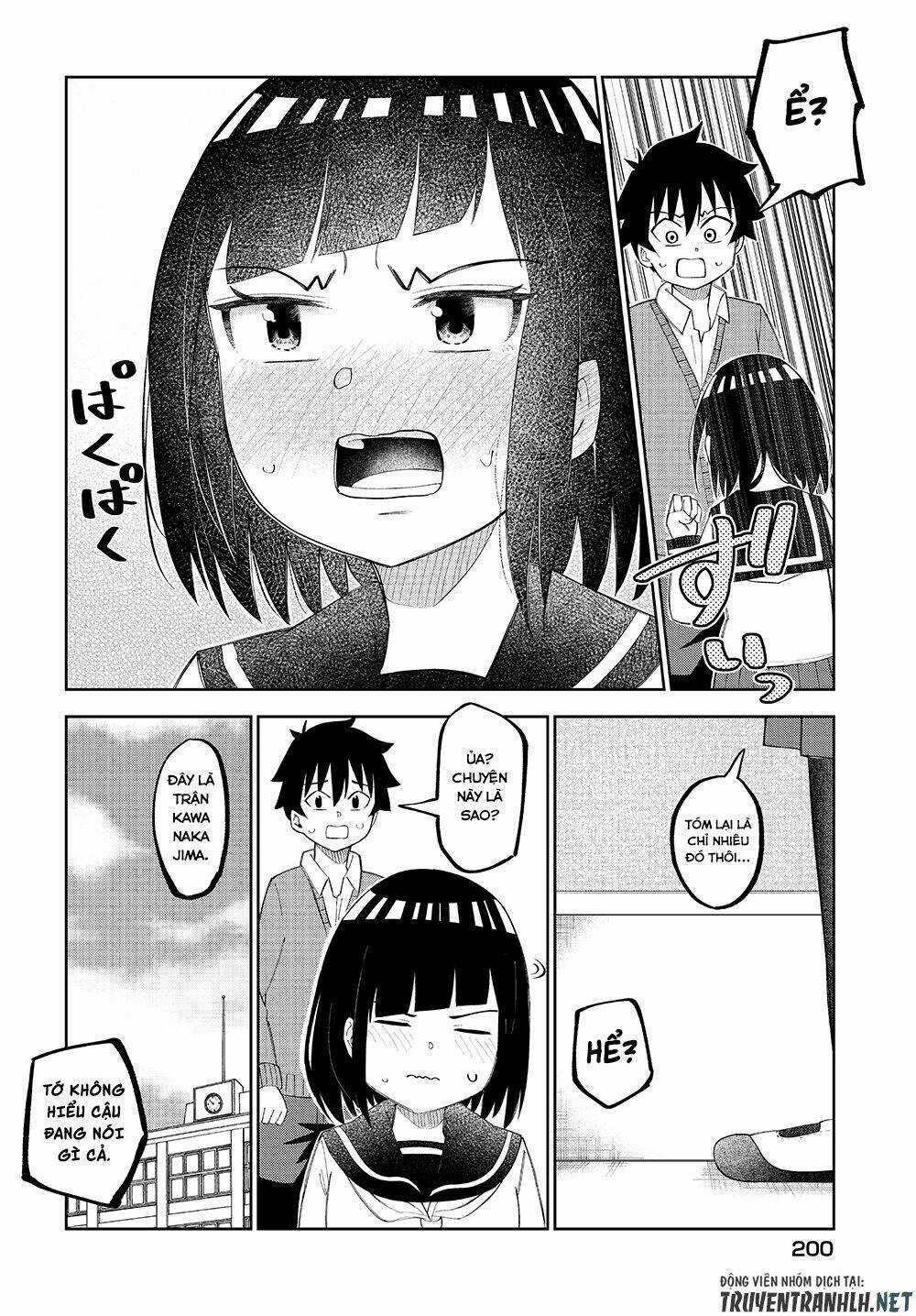 Tanaka-San Trong Lớp Tôi Thật Sự Là Siêu Đáng Sợ Chapter 19 trang 4