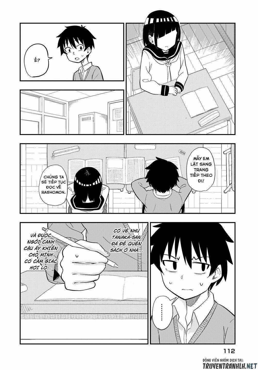 Tanaka-San Trong Lớp Tôi Thật Sự Là Siêu Đáng Sợ Chapter 2 trang 2