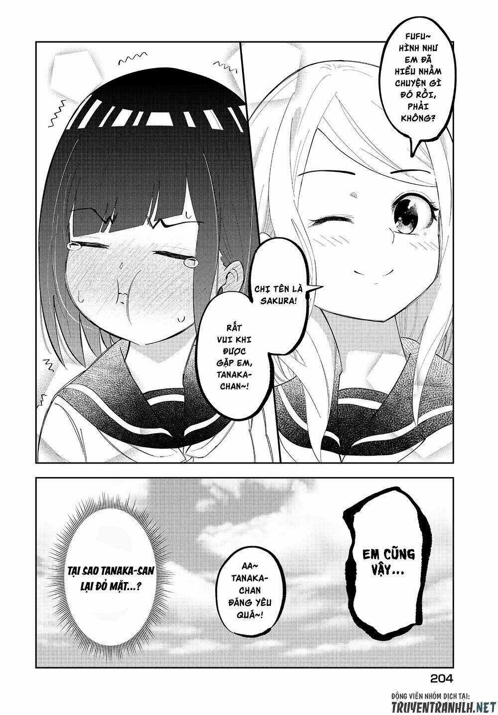 Tanaka-San Trong Lớp Tôi Thật Sự Là Siêu Đáng Sợ Chapter 20 trang 4