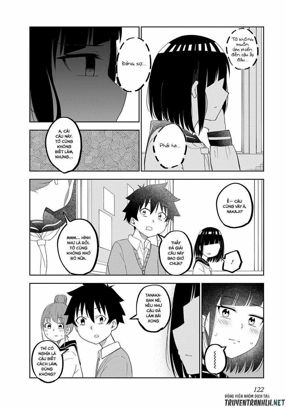 Tanaka-San Trong Lớp Tôi Thật Sự Là Siêu Đáng Sợ Chapter 22 trang 2