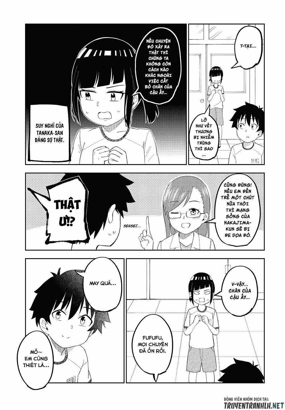 Tanaka-San Trong Lớp Tôi Thật Sự Là Siêu Đáng Sợ Chapter 24 trang 3