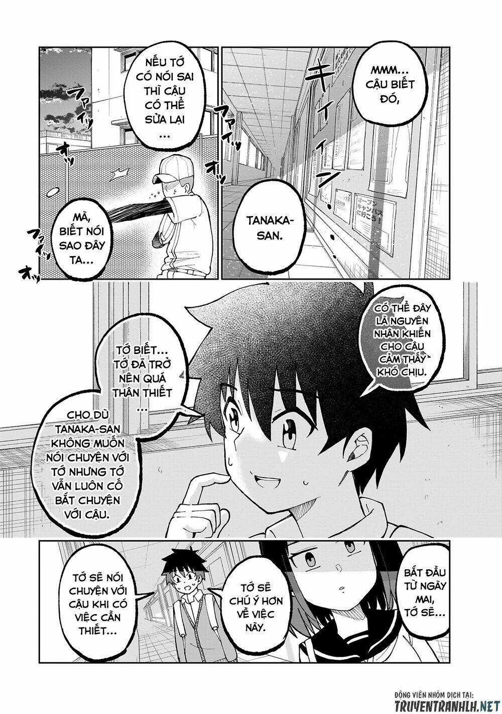 Tanaka-San Trong Lớp Tôi Thật Sự Là Siêu Đáng Sợ Chapter 26 trang 11