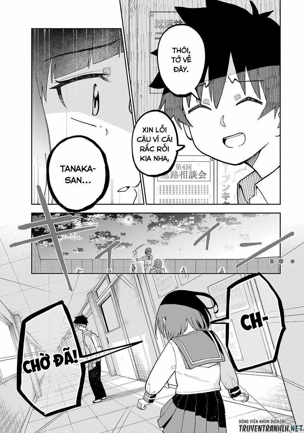 Tanaka-San Trong Lớp Tôi Thật Sự Là Siêu Đáng Sợ Chapter 26 trang 12
