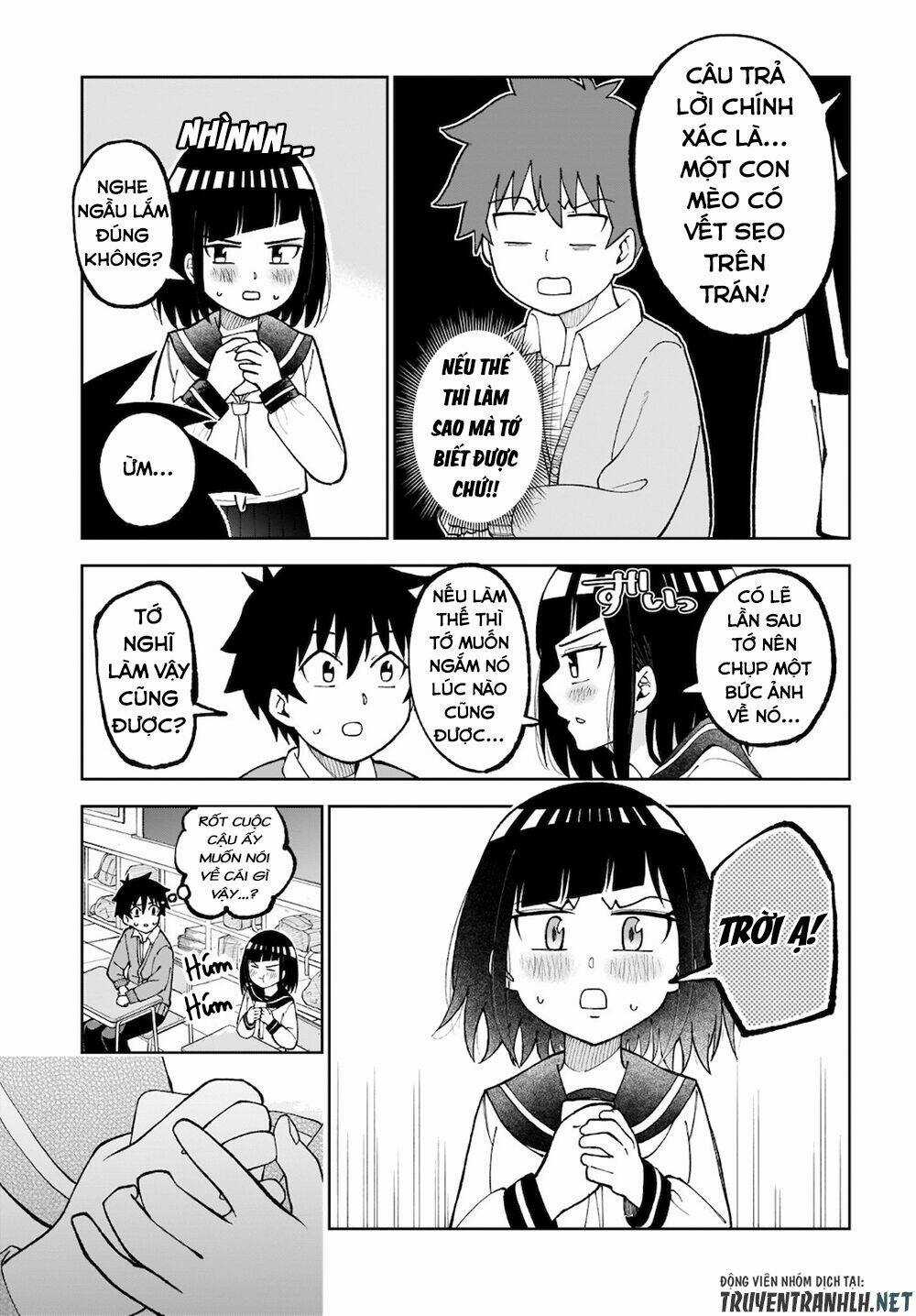 Tanaka-San Trong Lớp Tôi Thật Sự Là Siêu Đáng Sợ Chapter 28 trang 3