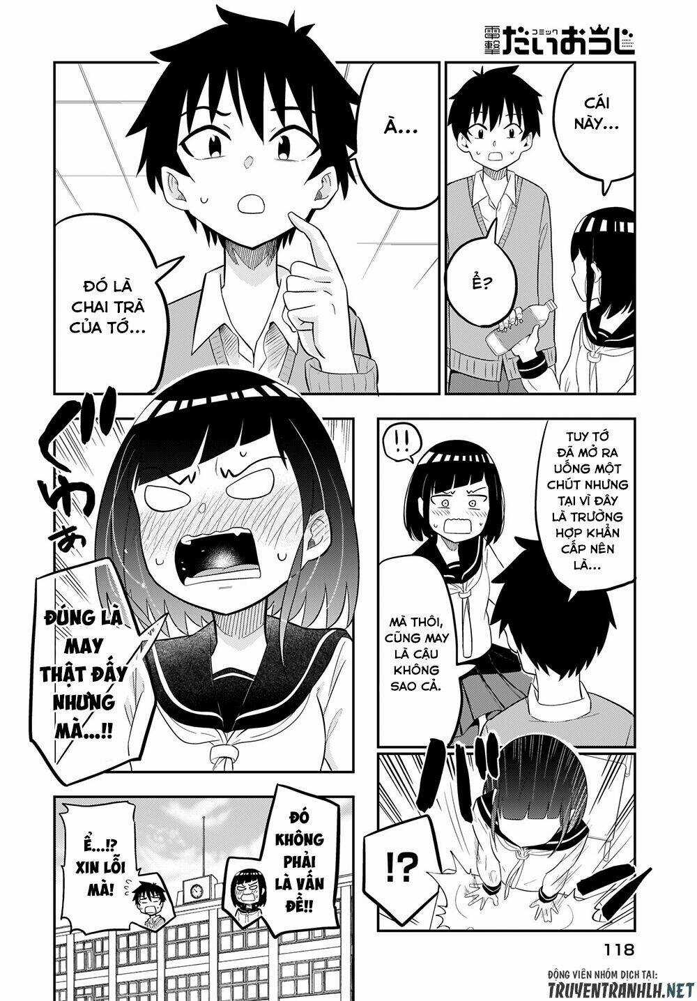 Tanaka-San Trong Lớp Tôi Thật Sự Là Siêu Đáng Sợ Chapter 3 trang 4