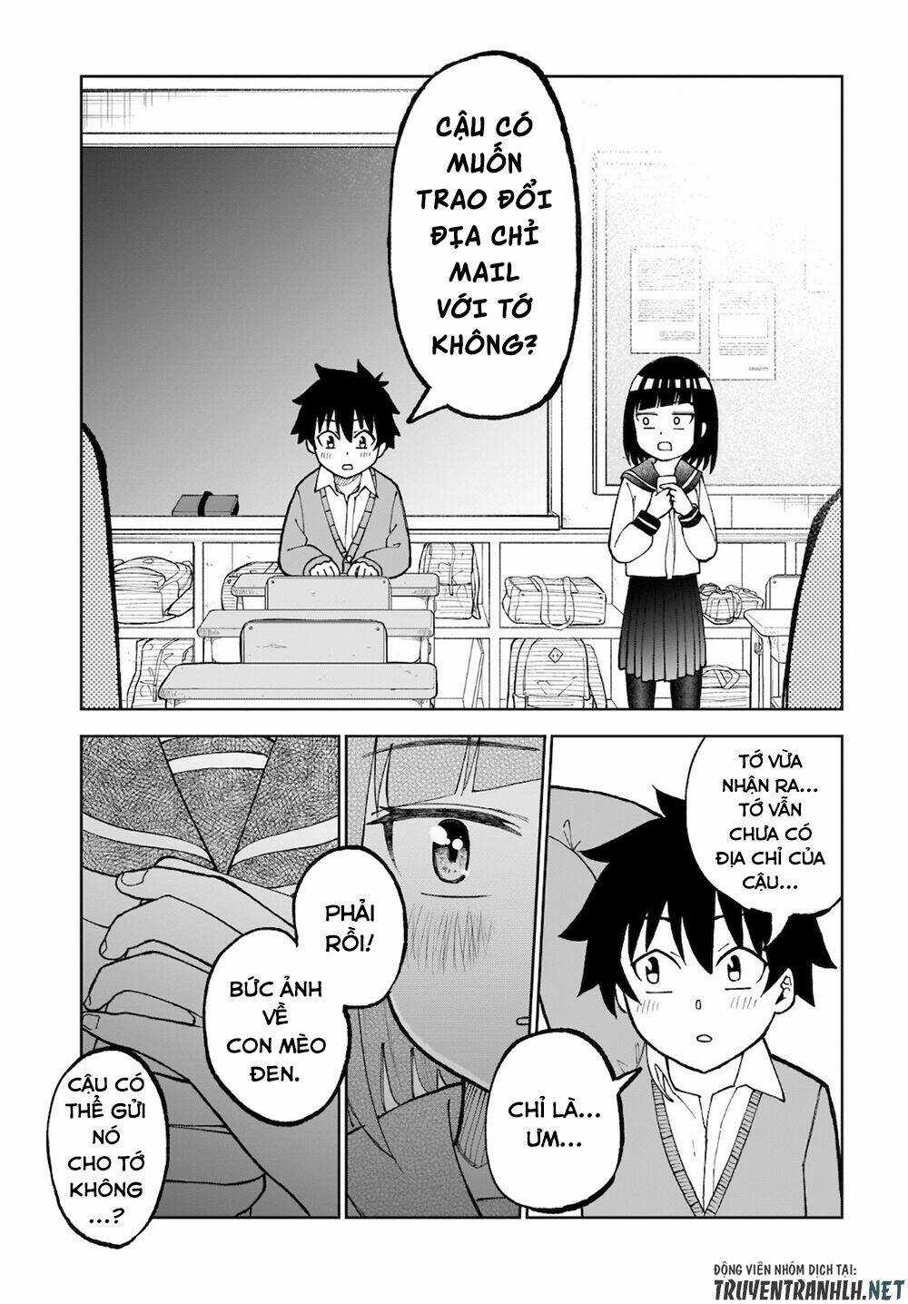 Tanaka-San Trong Lớp Tôi Thật Sự Là Siêu Đáng Sợ Chapter 30 trang 3