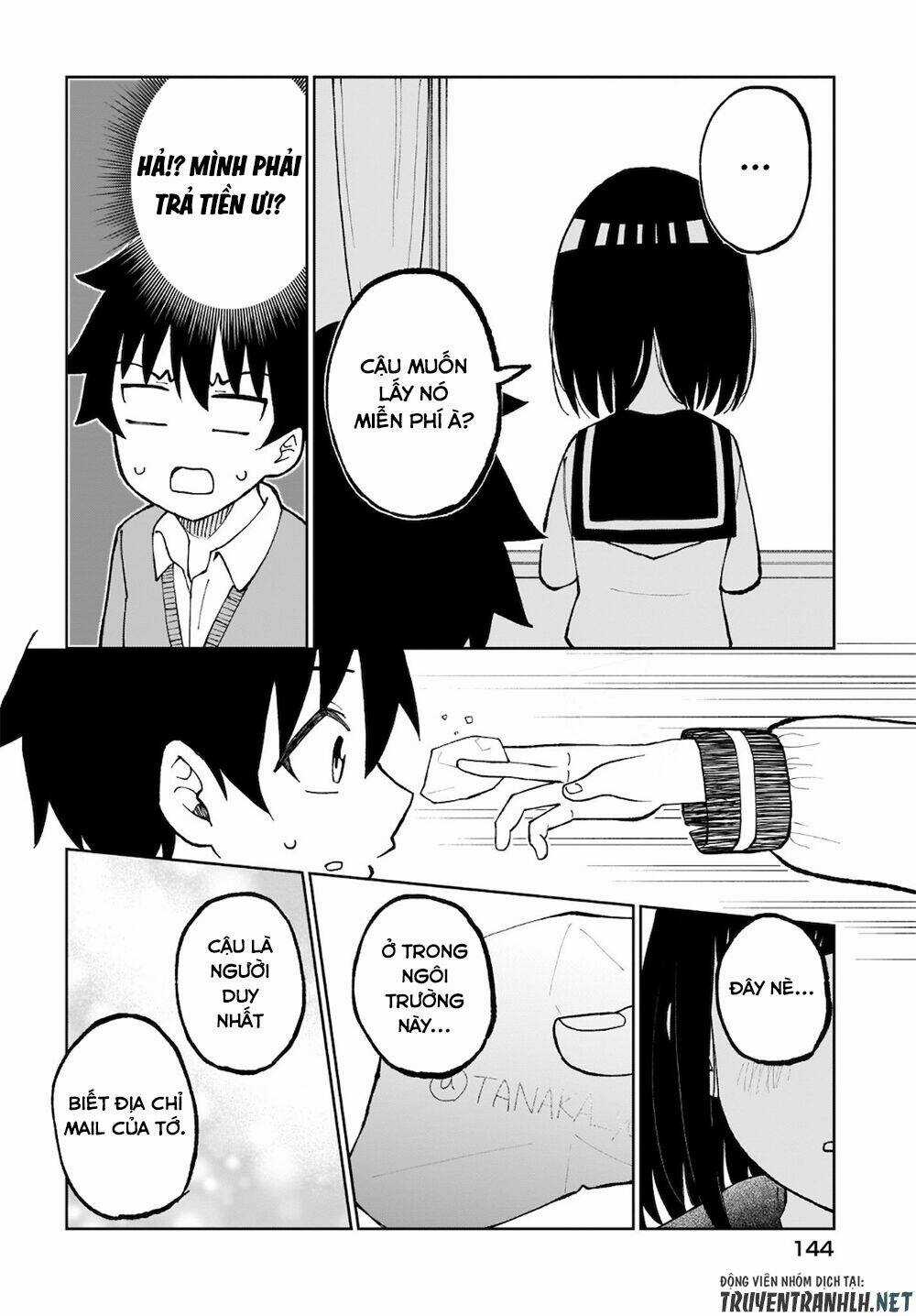 Tanaka-San Trong Lớp Tôi Thật Sự Là Siêu Đáng Sợ Chapter 30 trang 4