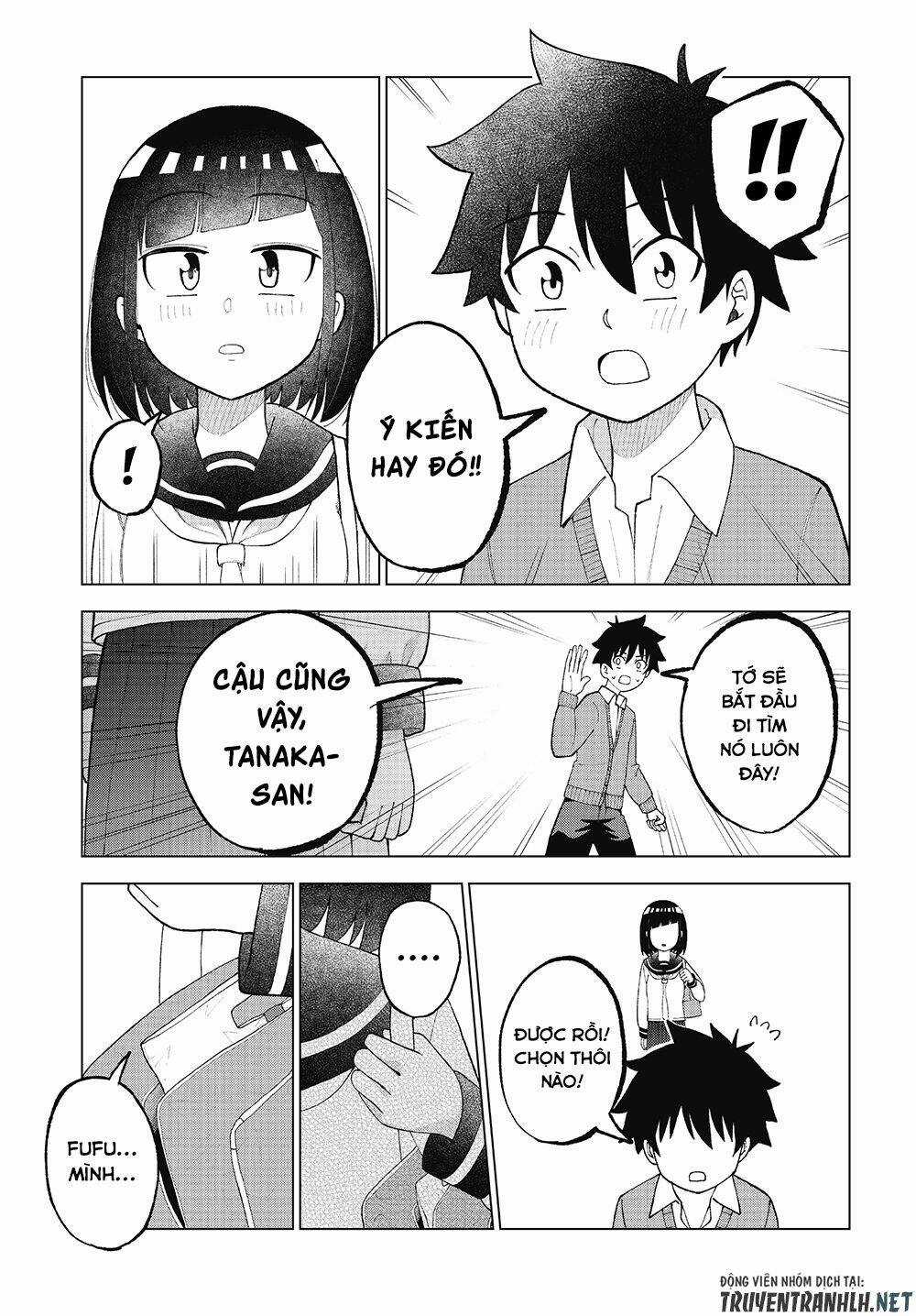 Tanaka-San Trong Lớp Tôi Thật Sự Là Siêu Đáng Sợ Chapter 34 trang 3