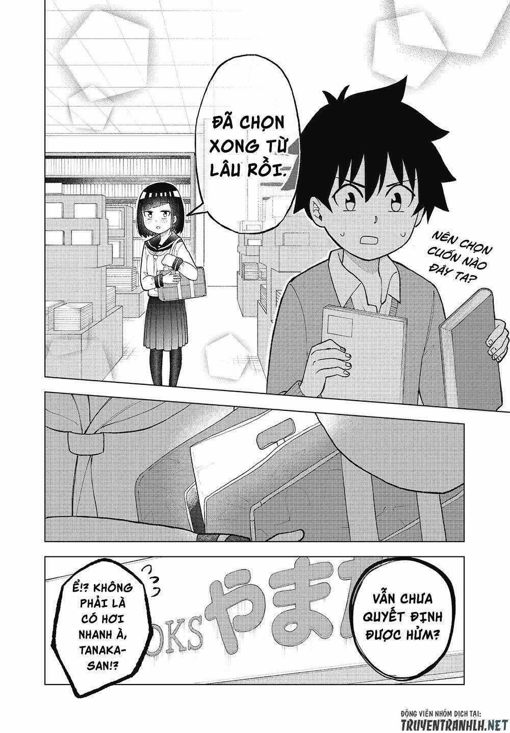 Tanaka-San Trong Lớp Tôi Thật Sự Là Siêu Đáng Sợ Chapter 34 trang 4