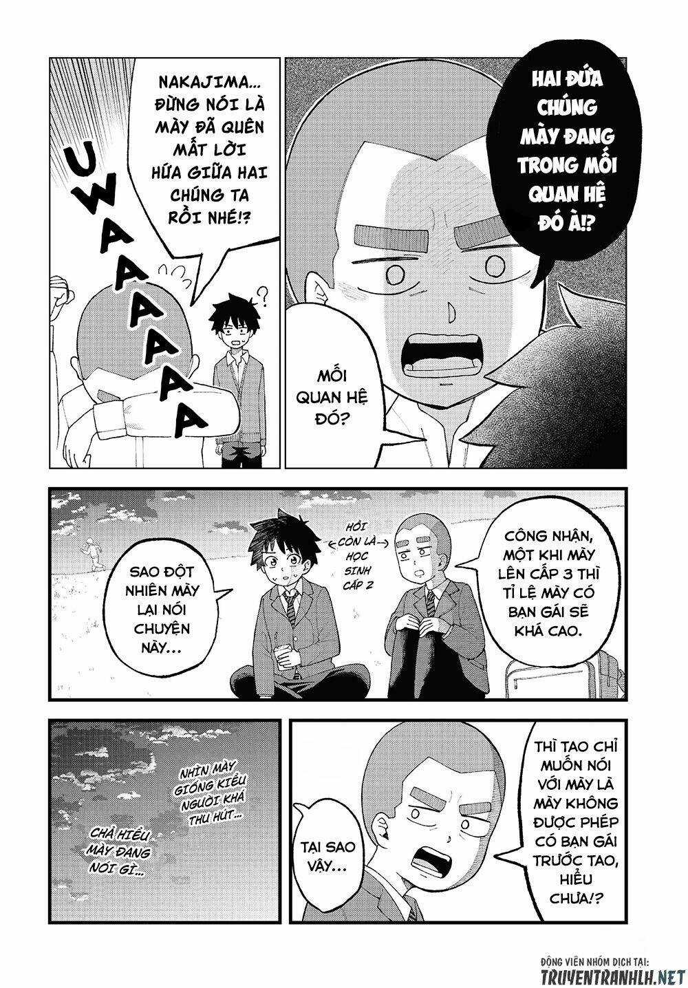 Tanaka-San Trong Lớp Tôi Thật Sự Là Siêu Đáng Sợ Chapter 35 trang 2