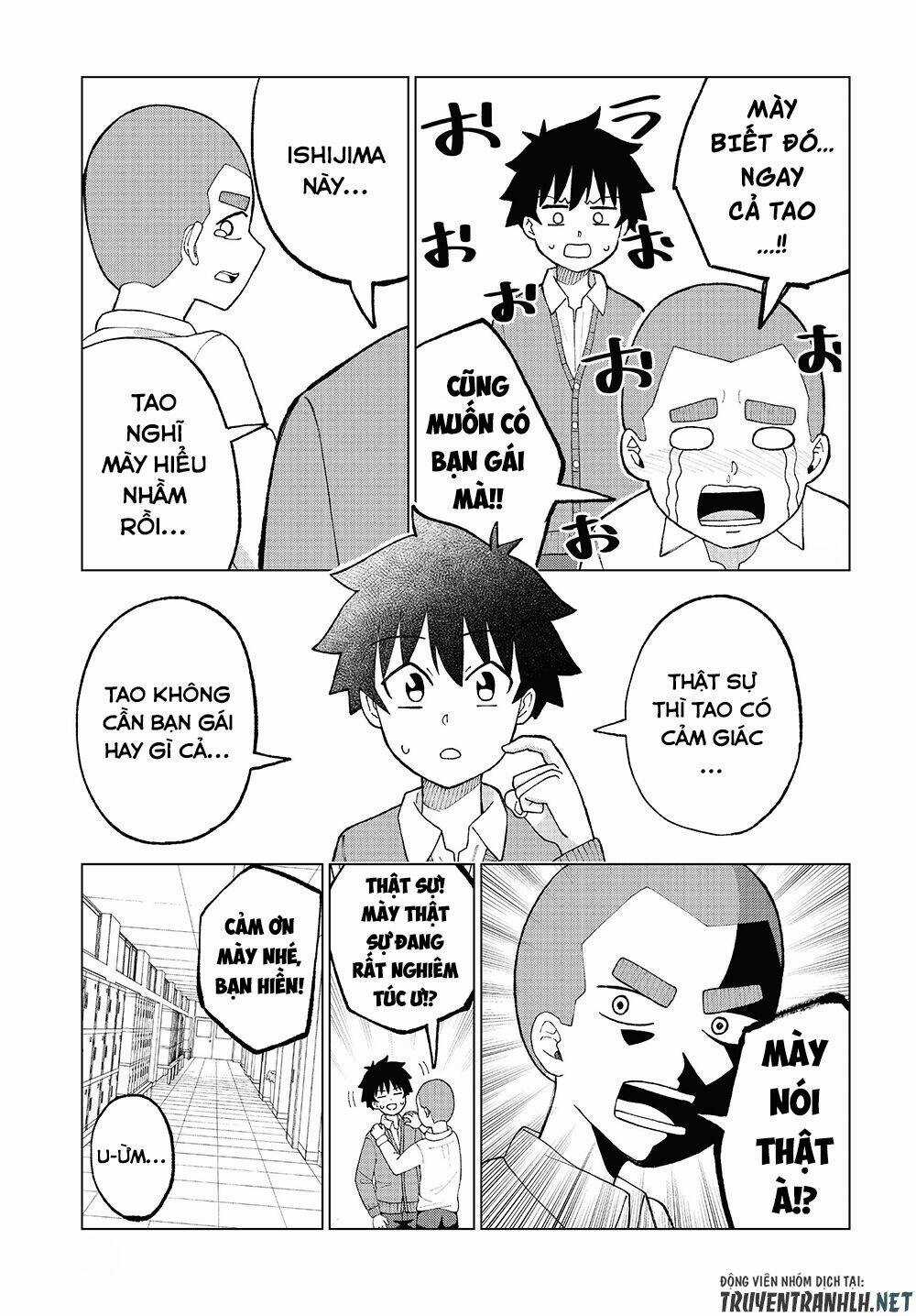 Tanaka-San Trong Lớp Tôi Thật Sự Là Siêu Đáng Sợ Chapter 35 trang 3