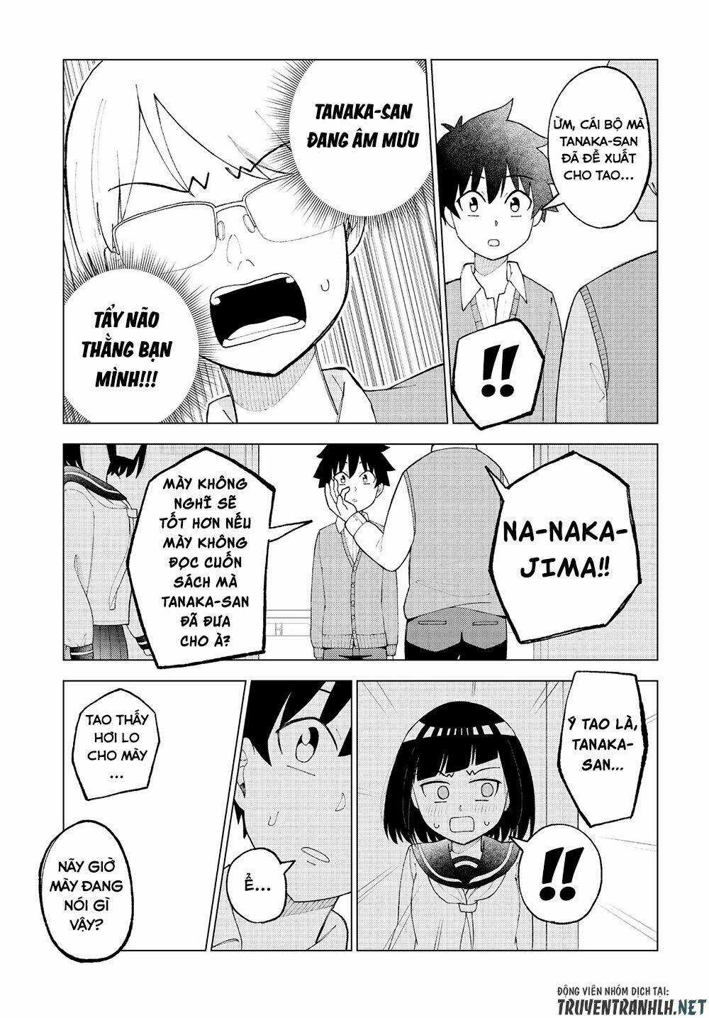 Tanaka-San Trong Lớp Tôi Thật Sự Là Siêu Đáng Sợ Chapter 36 trang 3