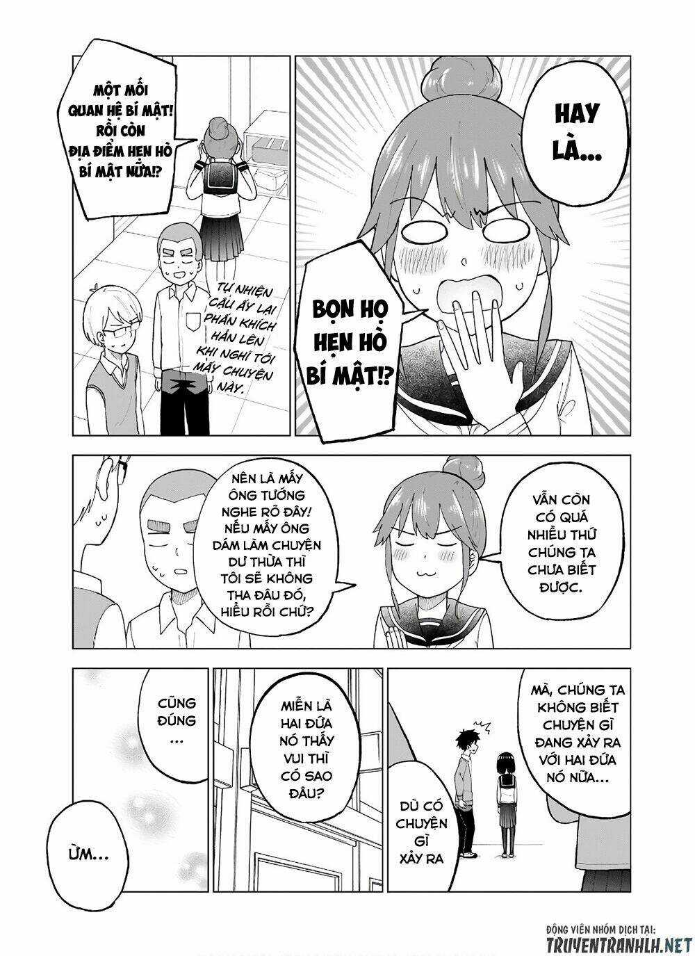 Tanaka-San Trong Lớp Tôi Thật Sự Là Siêu Đáng Sợ Chapter 38 trang 3