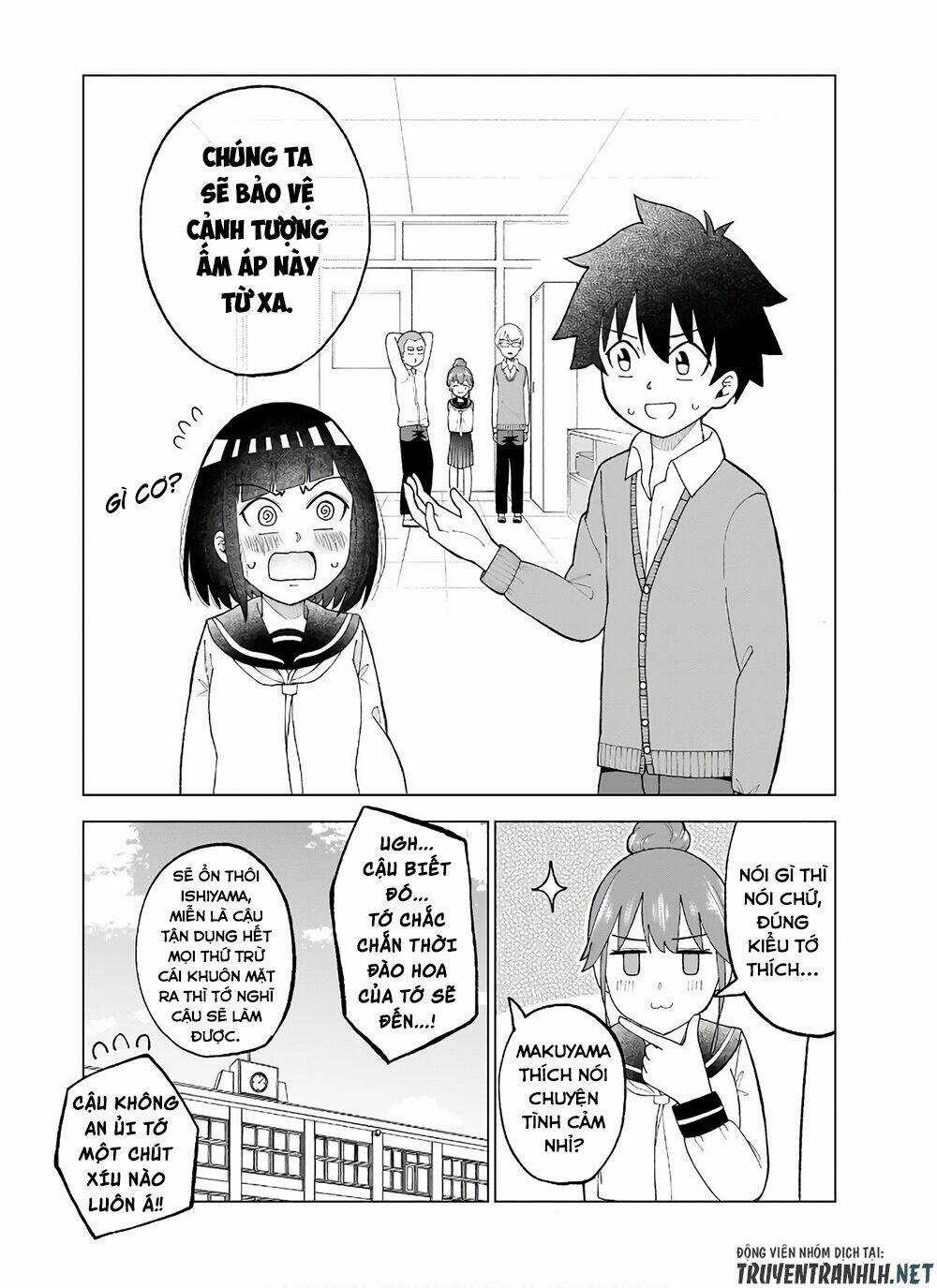 Tanaka-San Trong Lớp Tôi Thật Sự Là Siêu Đáng Sợ Chapter 38 trang 4