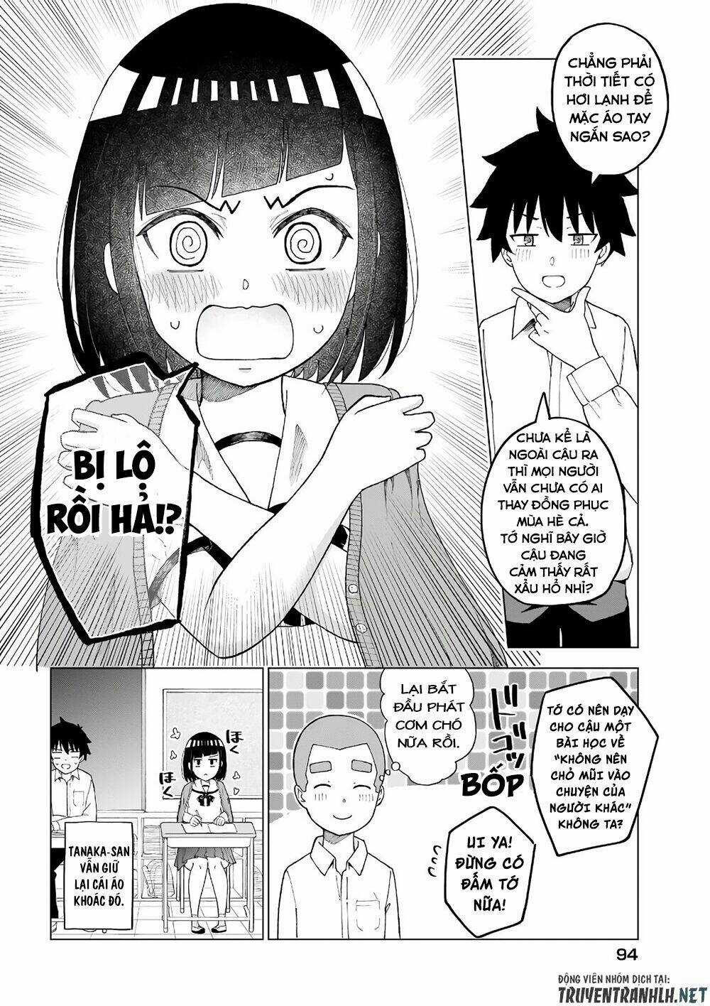 Tanaka-San Trong Lớp Tôi Thật Sự Là Siêu Đáng Sợ Chapter 39 trang 4