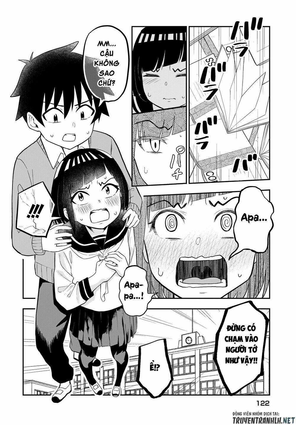 Tanaka-San Trong Lớp Tôi Thật Sự Là Siêu Đáng Sợ Chapter 4 trang 4