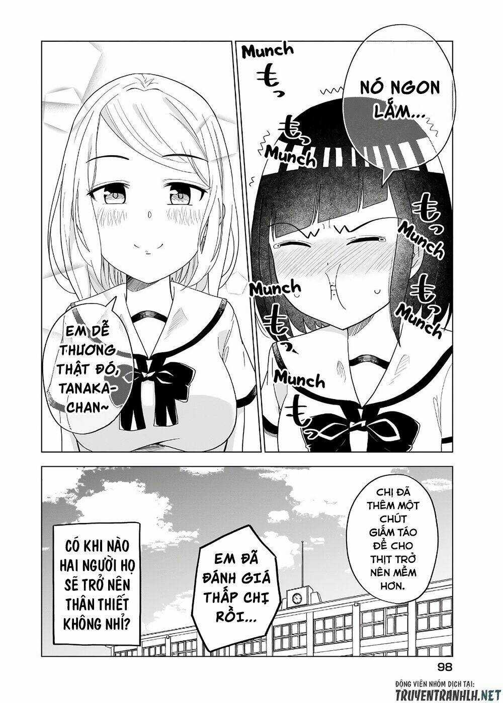 Tanaka-San Trong Lớp Tôi Thật Sự Là Siêu Đáng Sợ Chapter 40 trang 4