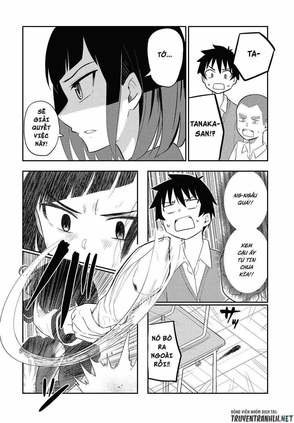 Tanaka-San Trong Lớp Tôi Thật Sự Là Siêu Đáng Sợ Chapter 5 trang 2
