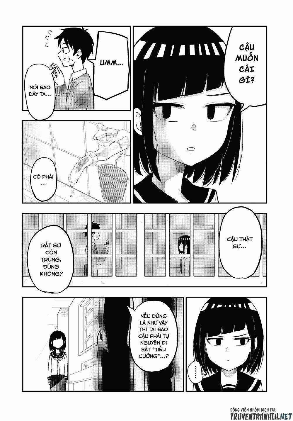 Tanaka-San Trong Lớp Tôi Thật Sự Là Siêu Đáng Sợ Chapter 5 trang 6