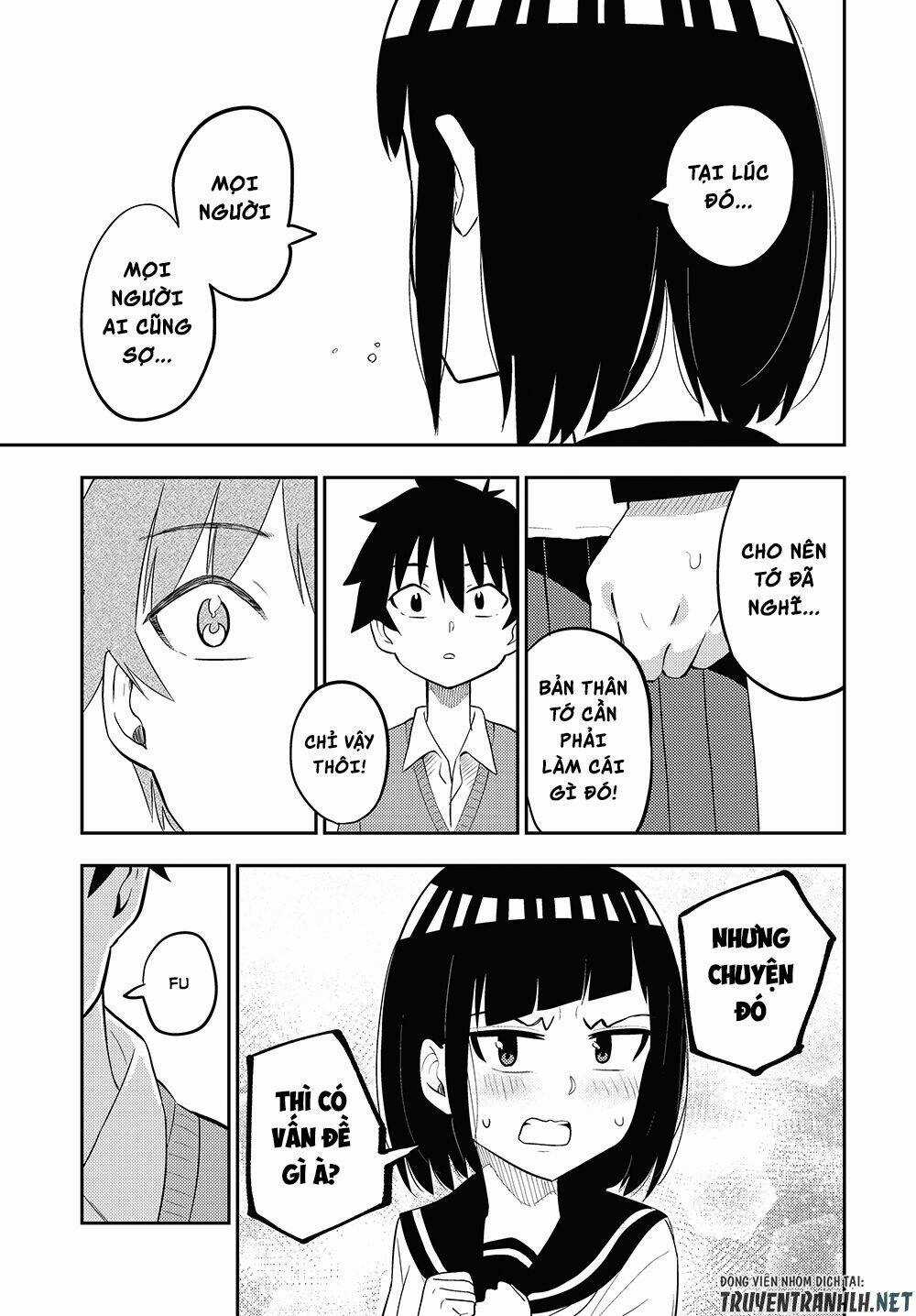 Tanaka-San Trong Lớp Tôi Thật Sự Là Siêu Đáng Sợ Chapter 5 trang 7