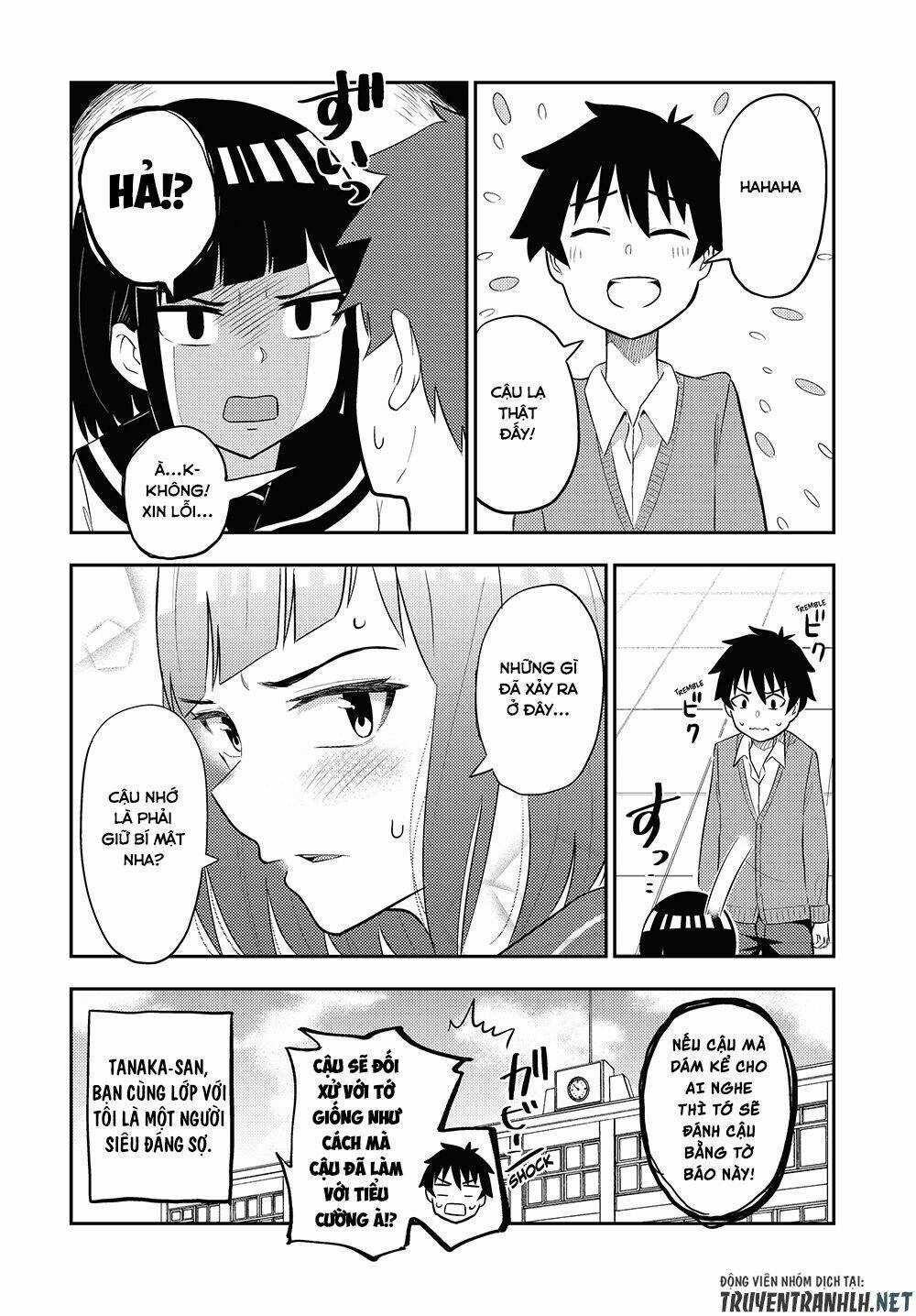 Tanaka-San Trong Lớp Tôi Thật Sự Là Siêu Đáng Sợ Chapter 5 trang 8