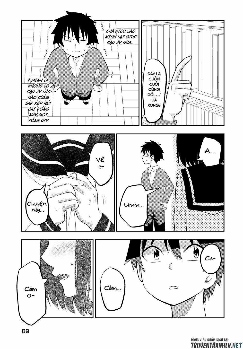 Tanaka-San Trong Lớp Tôi Thật Sự Là Siêu Đáng Sợ Chapter 8 trang 3