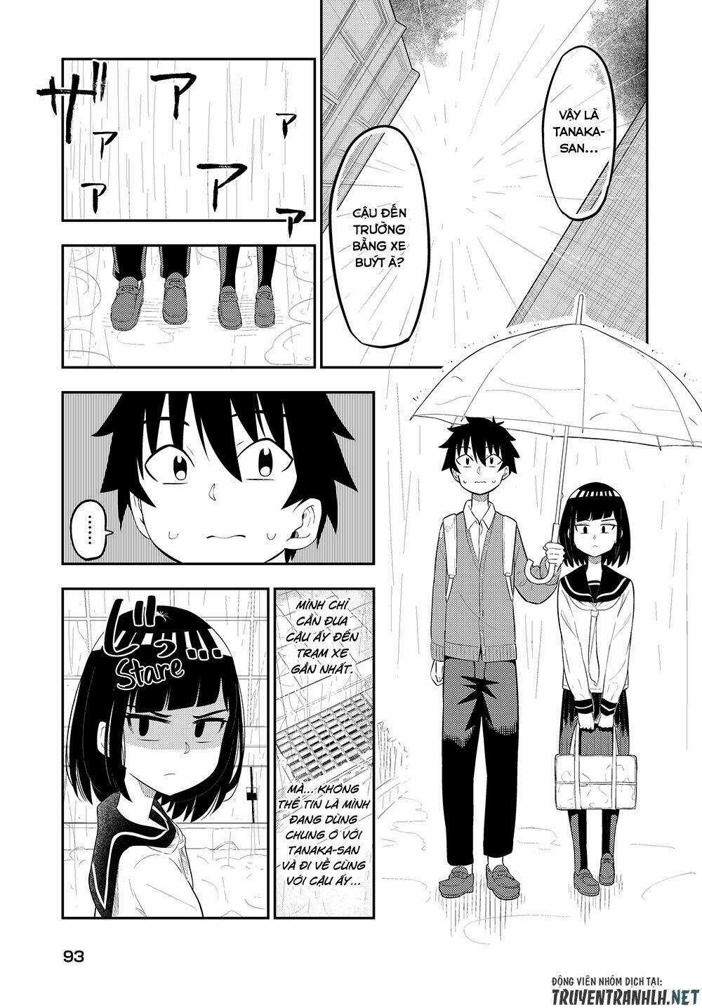 Tanaka-San Trong Lớp Tôi Thật Sự Là Siêu Đáng Sợ Chapter 9 trang 3