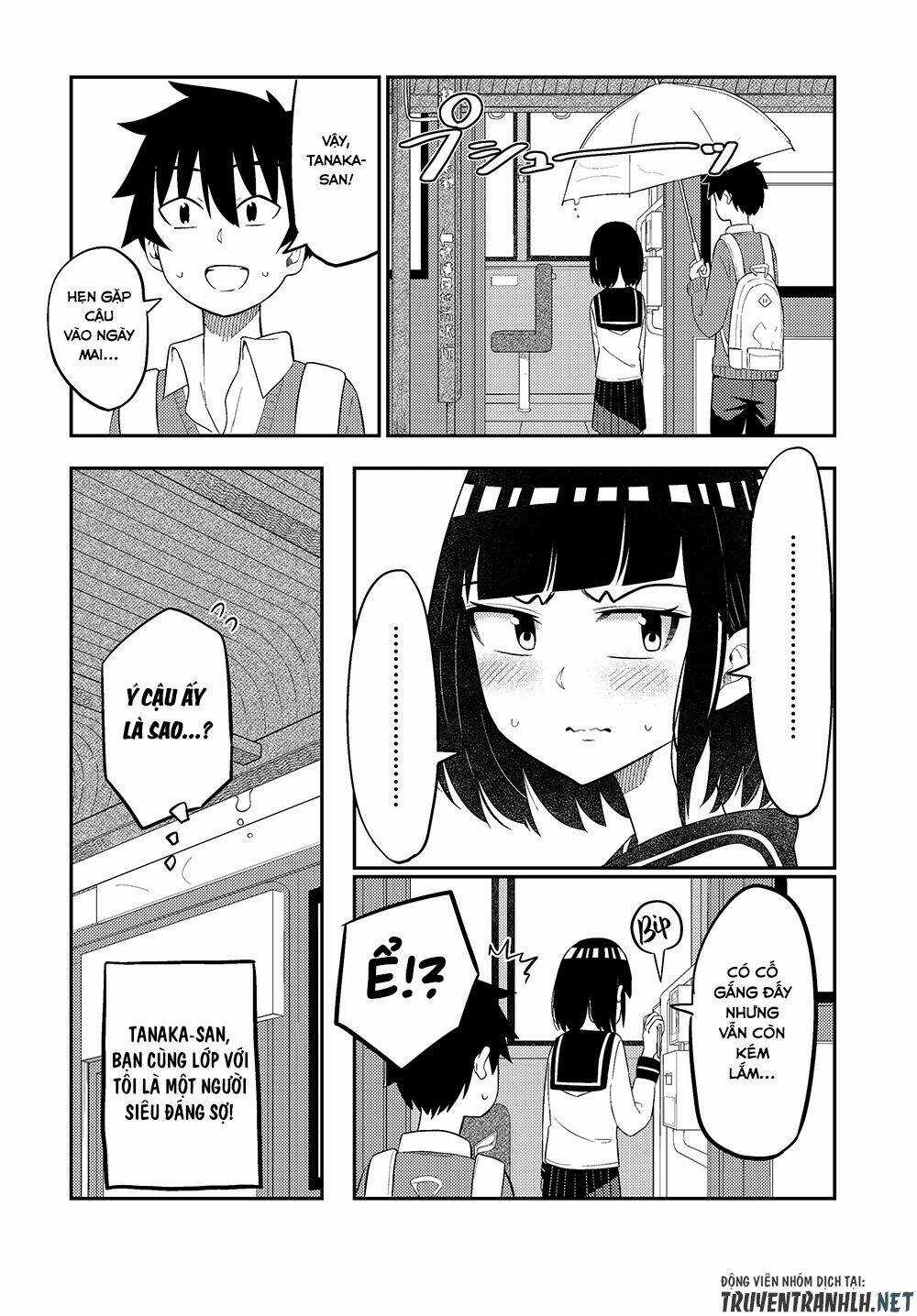 Tanaka-San Trong Lớp Tôi Thật Sự Là Siêu Đáng Sợ Chapter 9 trang 8