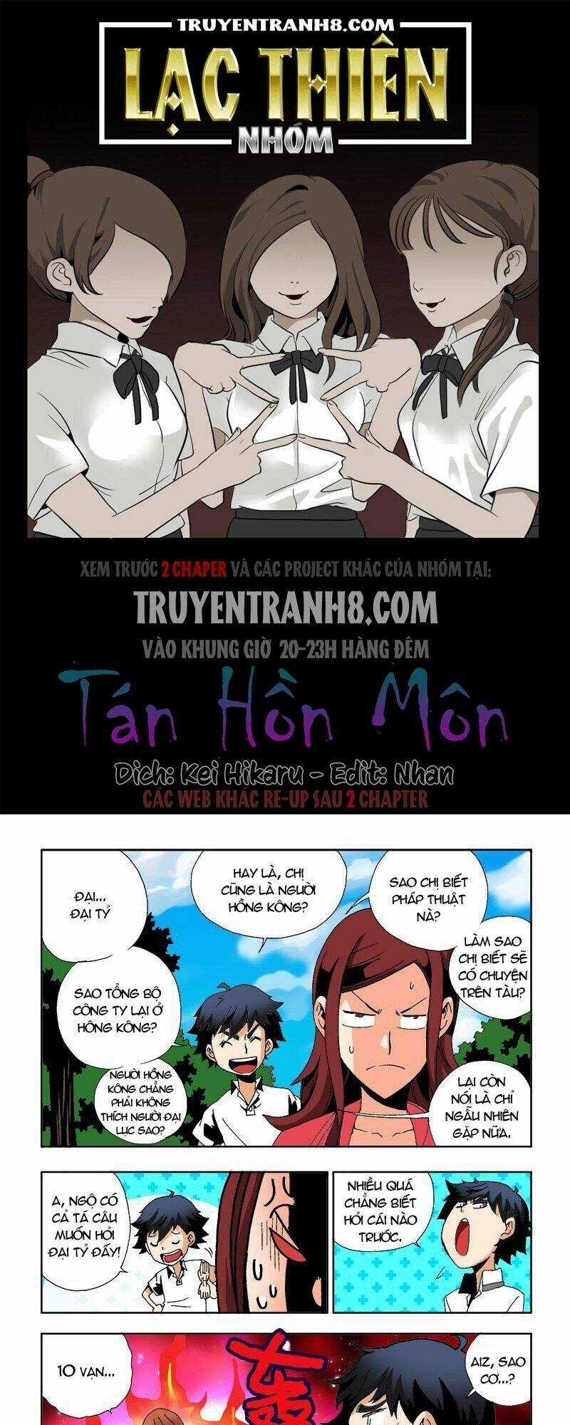 Táng Hồn Môn Chapter 3 trang 2