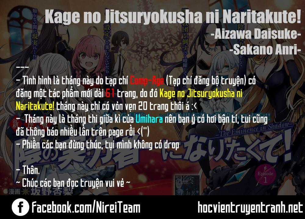 Tao Muốn Trở Thành Chúa Tể Bóng Tối!! Chương 10.1 trang 23