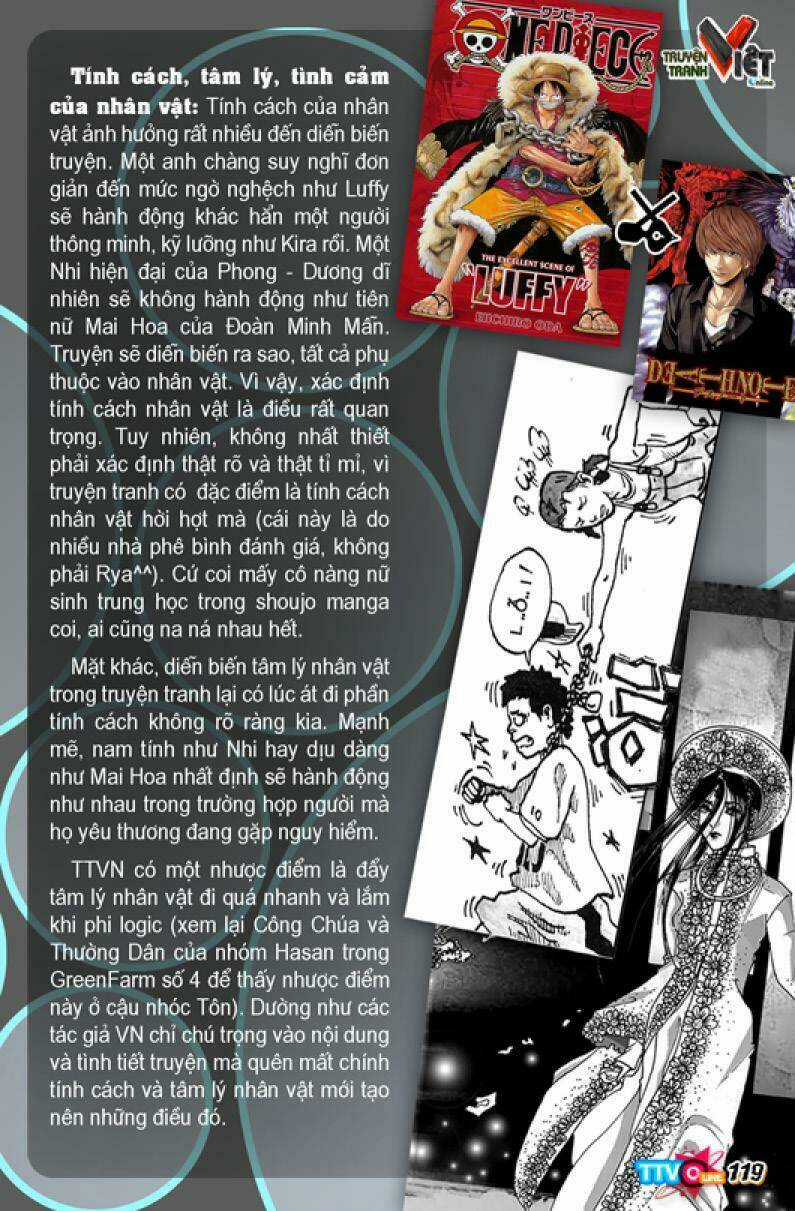 Tạp Chí Truyện Tranh Việt Nam Online - Ttvo Chapter 1 trang 120