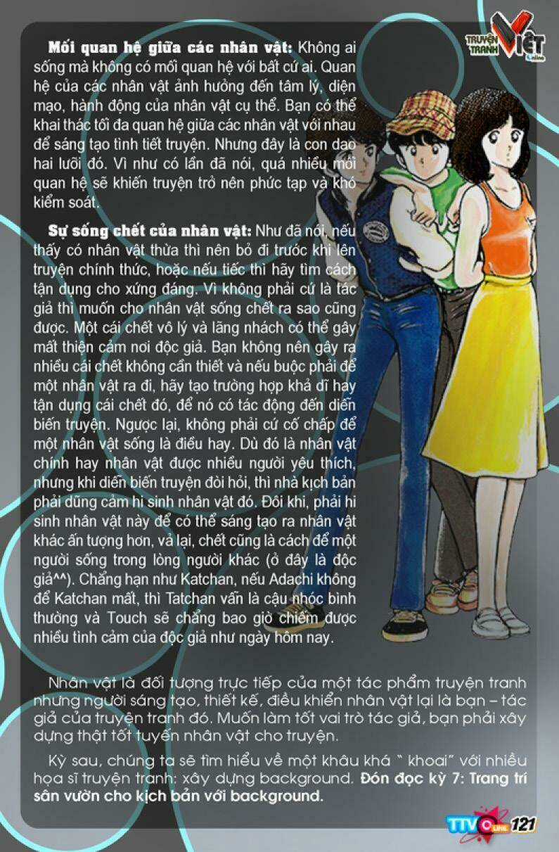 Tạp Chí Truyện Tranh Việt Nam Online - Ttvo Chapter 1 trang 122