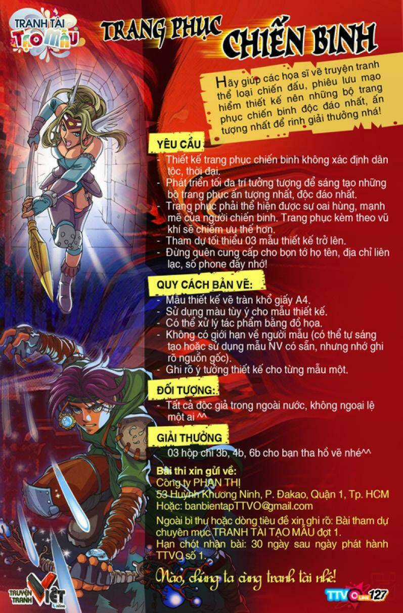 Tạp Chí Truyện Tranh Việt Nam Online - Ttvo Chapter 1 trang 128