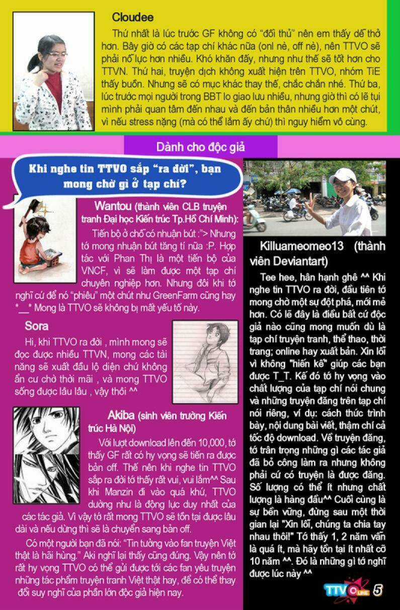 Tạp Chí Truyện Tranh Việt Nam Online - Ttvo Chapter 1 trang 6