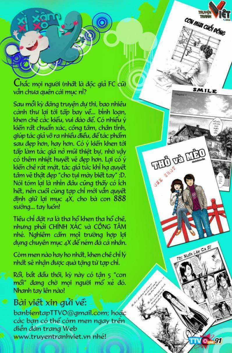 Tạp Chí Truyện Tranh Việt Nam Online - Ttvo Chapter 1 trang 92