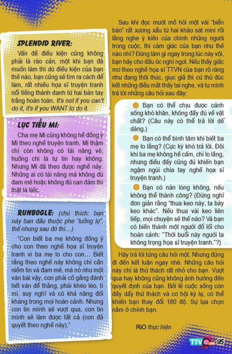 Tạp Chí Truyện Tranh Việt Nam Online - Ttvo Chapter 1 trang 96