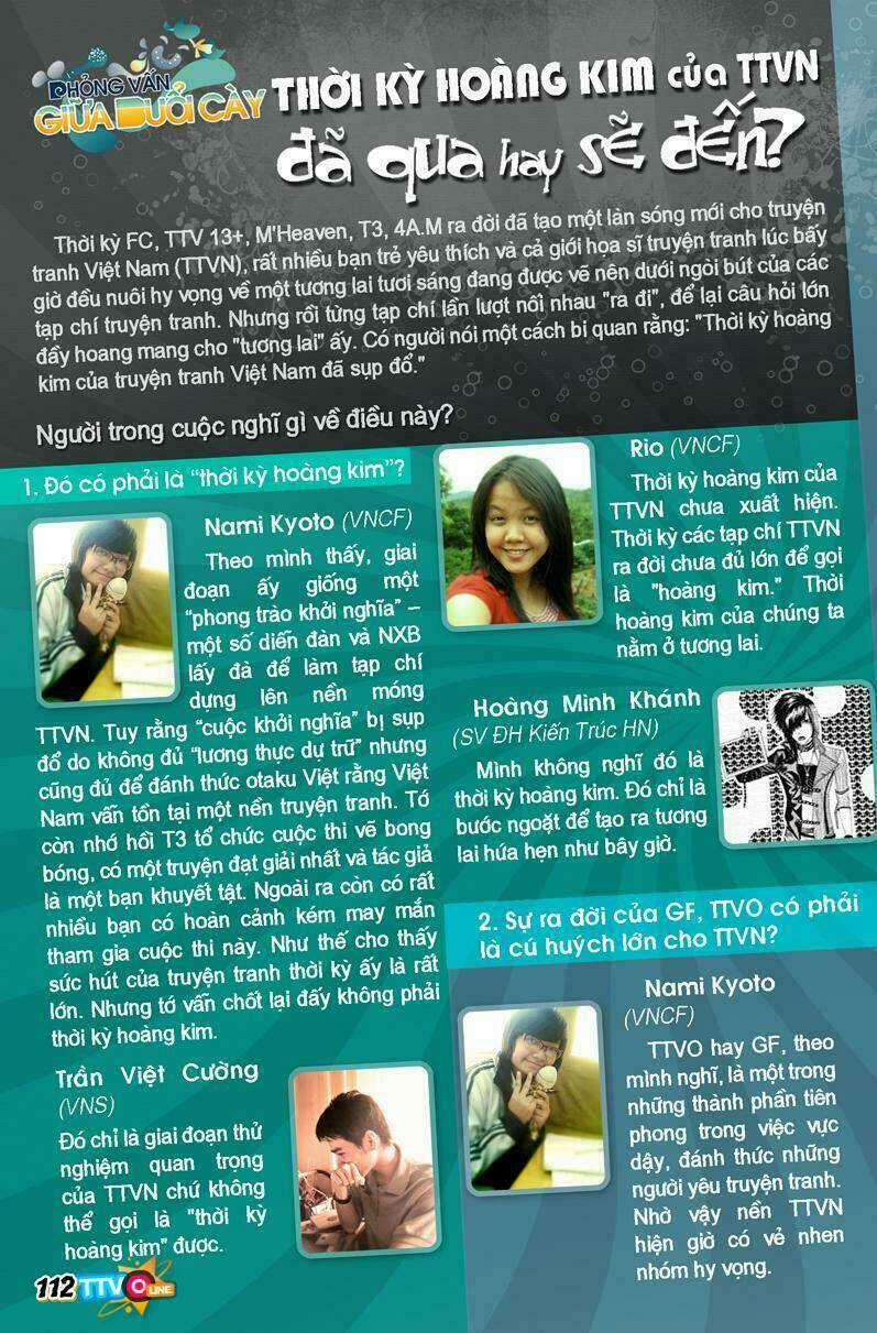 Tạp Chí Truyện Tranh Việt Nam Online - Ttvo Chapter 2 trang 113