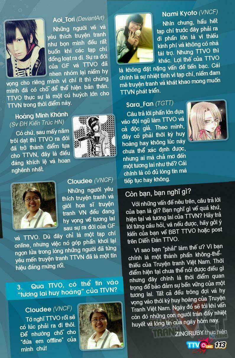 Tạp Chí Truyện Tranh Việt Nam Online - Ttvo Chapter 2 trang 114